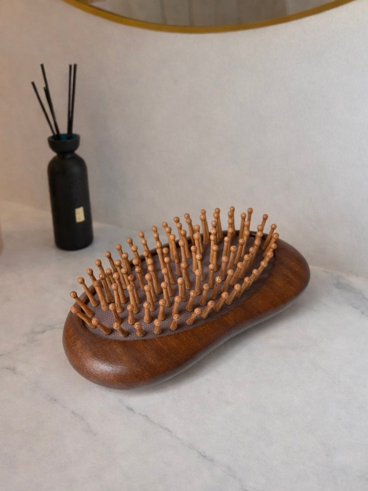 Brosse compacte en bois