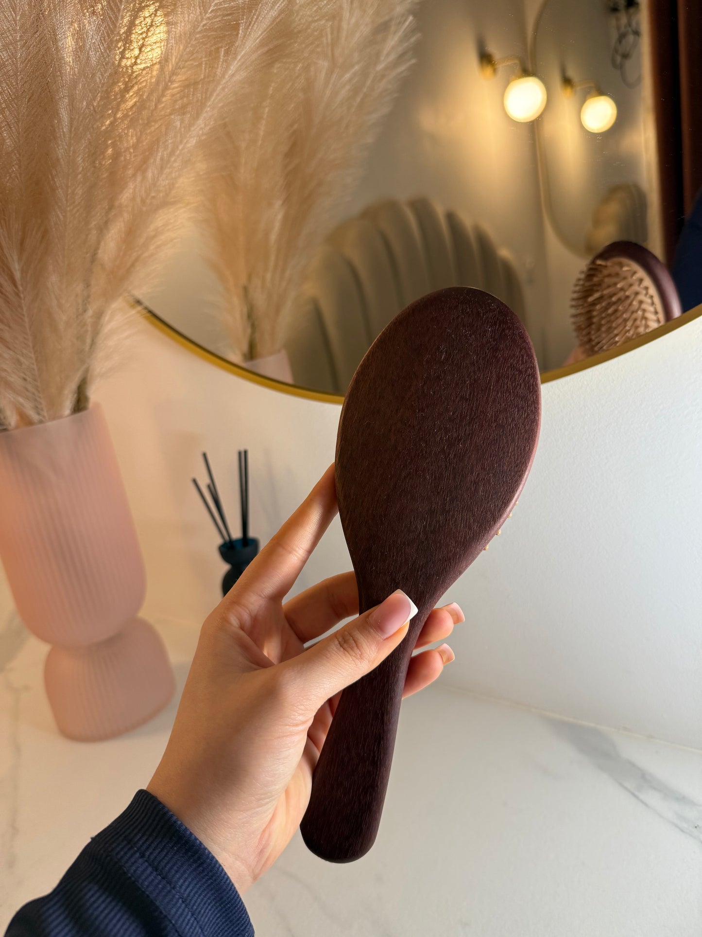 Brosse à cheveux en bois