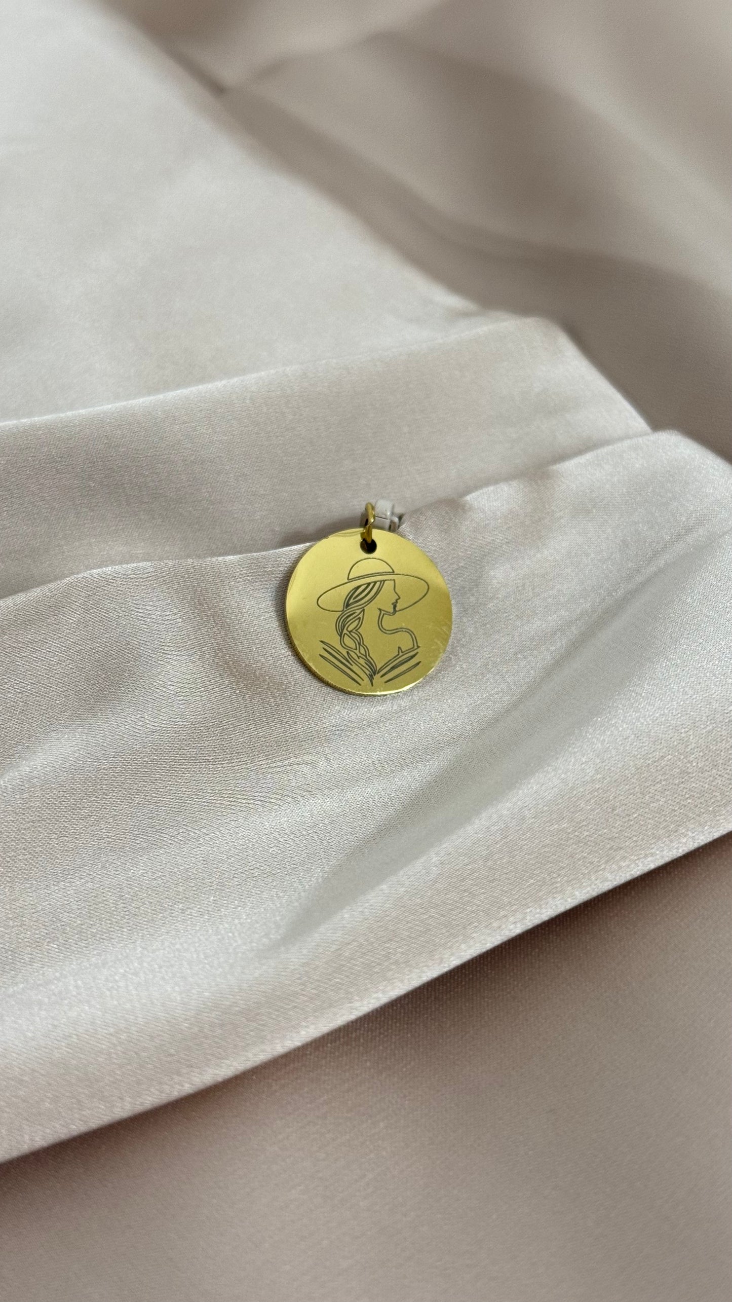 Taie d'oreiller en soie beige